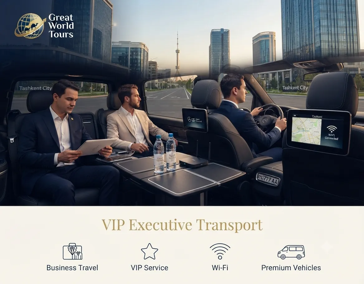 Private driver and chauffeur for Silk Road journeys in Uzbekistan