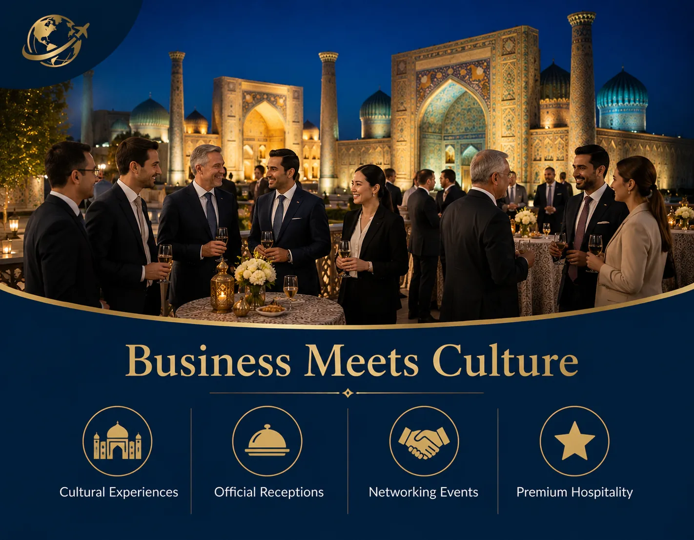 International business mission and cultural hospitality Uzbekistan