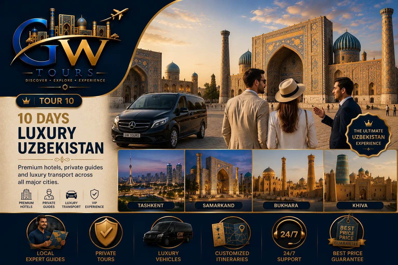 10 Days Luxury Uzbekistan Tour