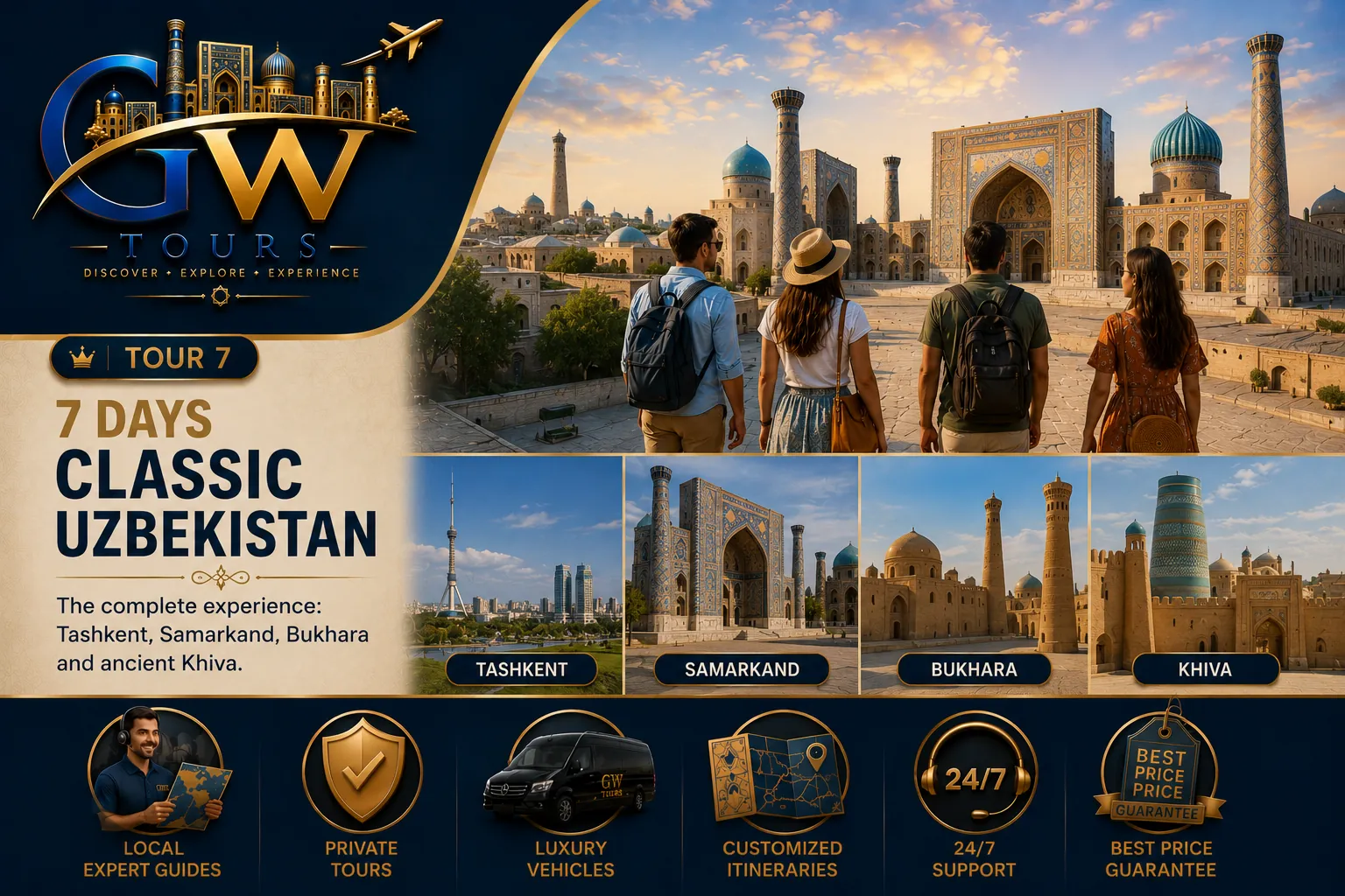 7 Days Classic Uzbekistan Tour