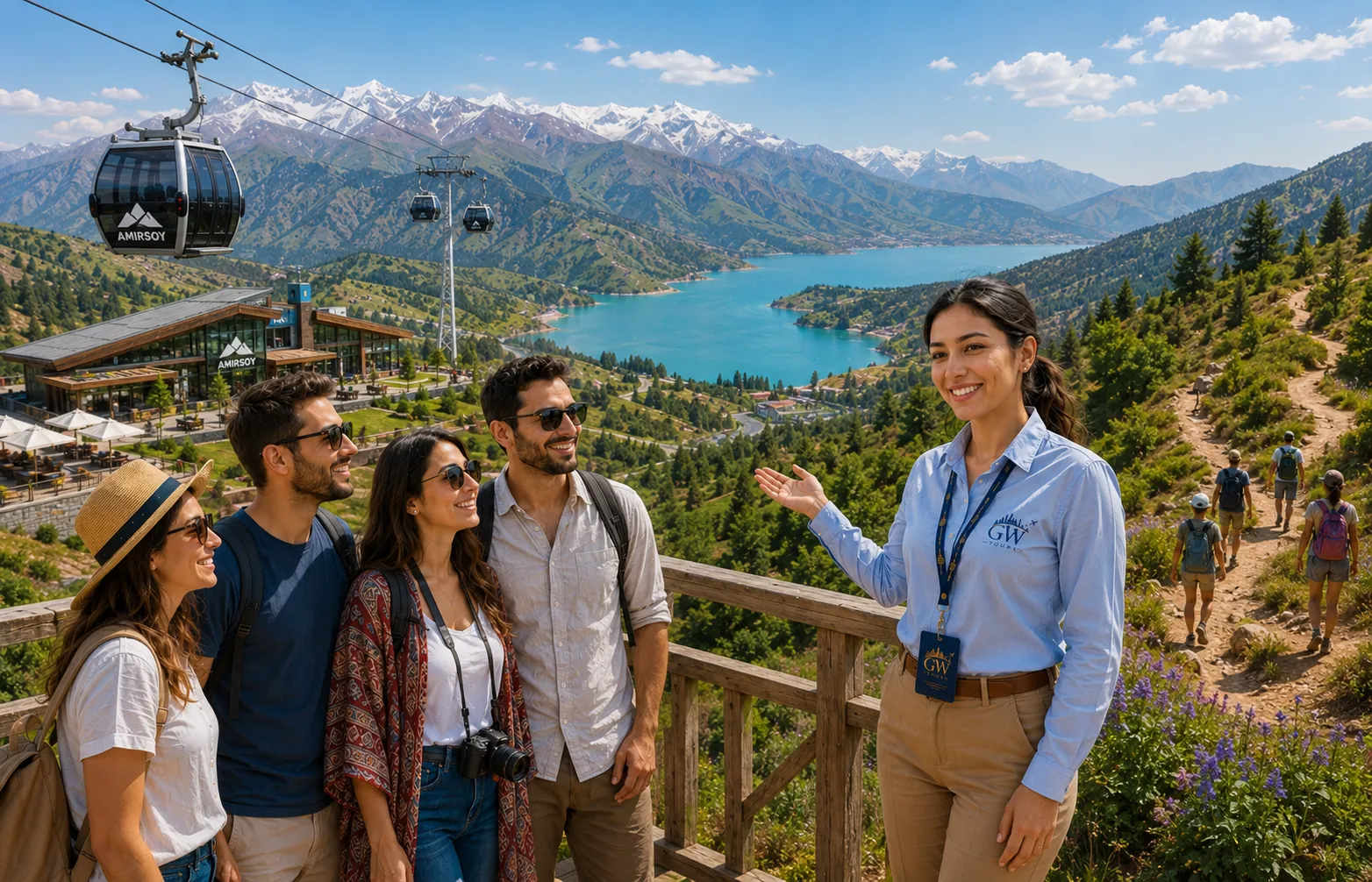 Chimgan Mountains Amirsoy Resort and Charvak Lake Tour