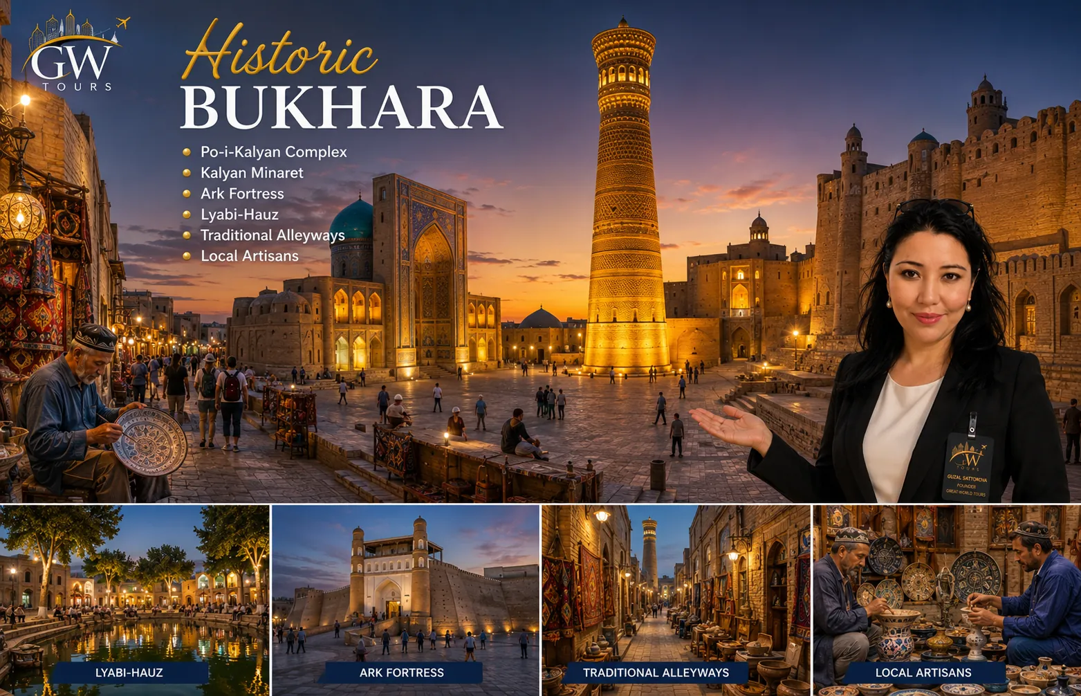 Bukhara Old City - Po-i-Kalyan Complex