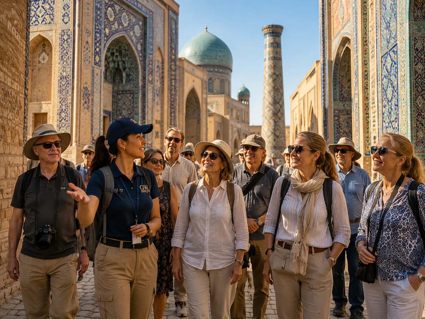 Escorted Group Tour of Samarkand Bukhara Khiva Tashkent