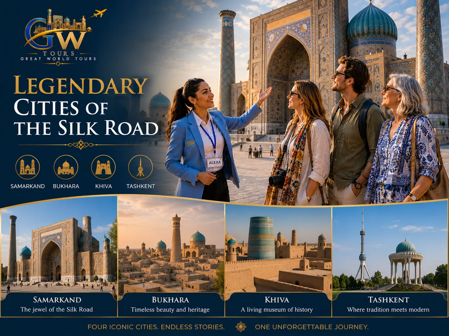 Uzbekistan Silk Road Cities