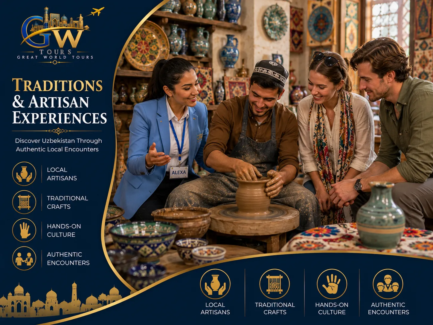 Uzbek Cultural Experience - Traditional Arts and Crafts