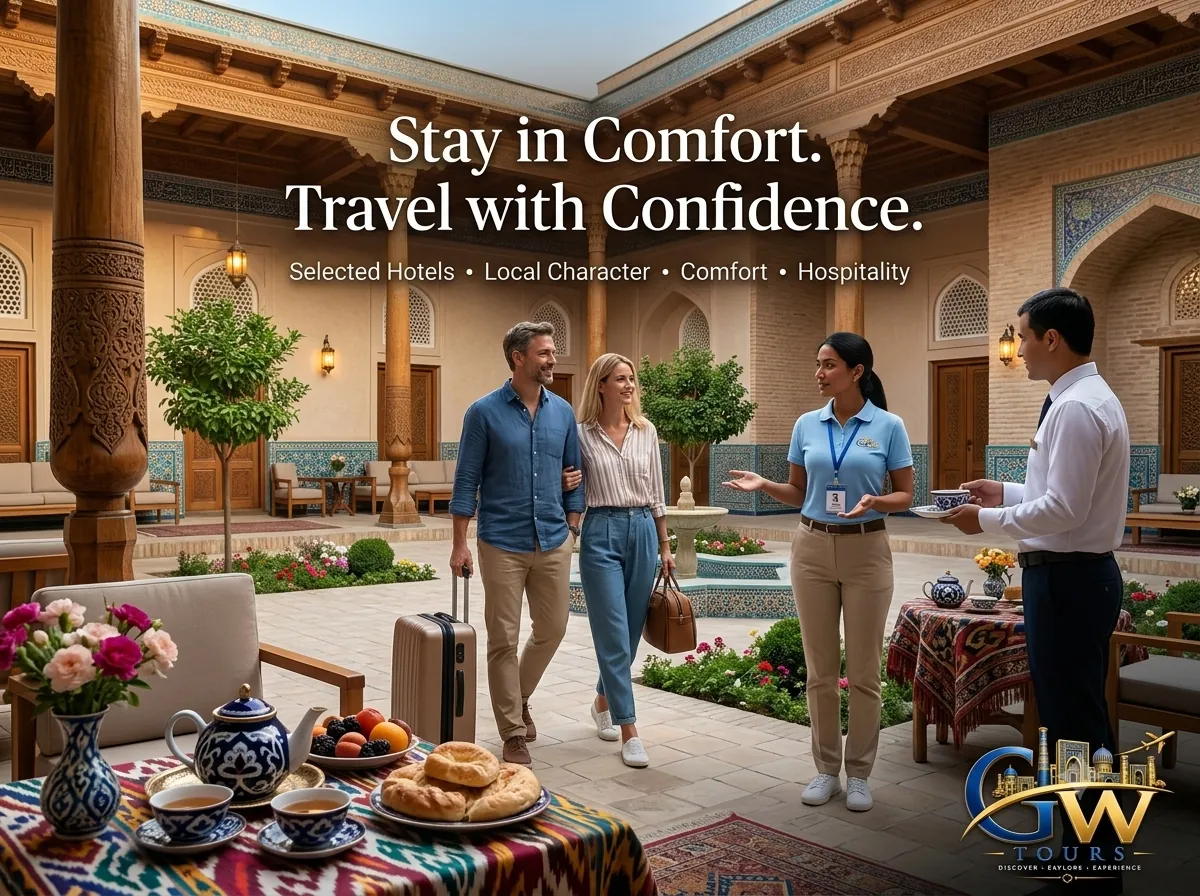 Premium Luxury Tour Accommodation in Uzbekistan