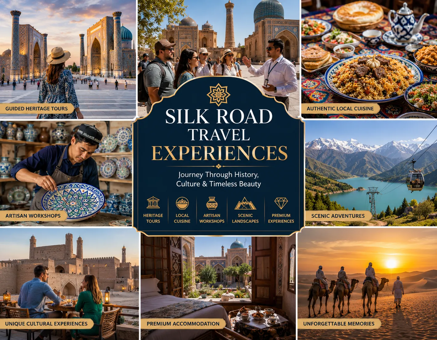 Luxury Silk Road Travel Experiences in Uzbekistan