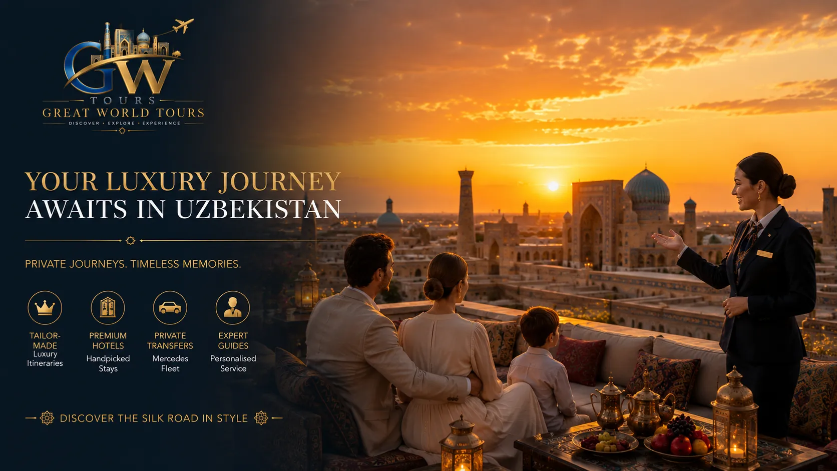 Ready to Experience Luxury Uzbekistan - Great World Tours