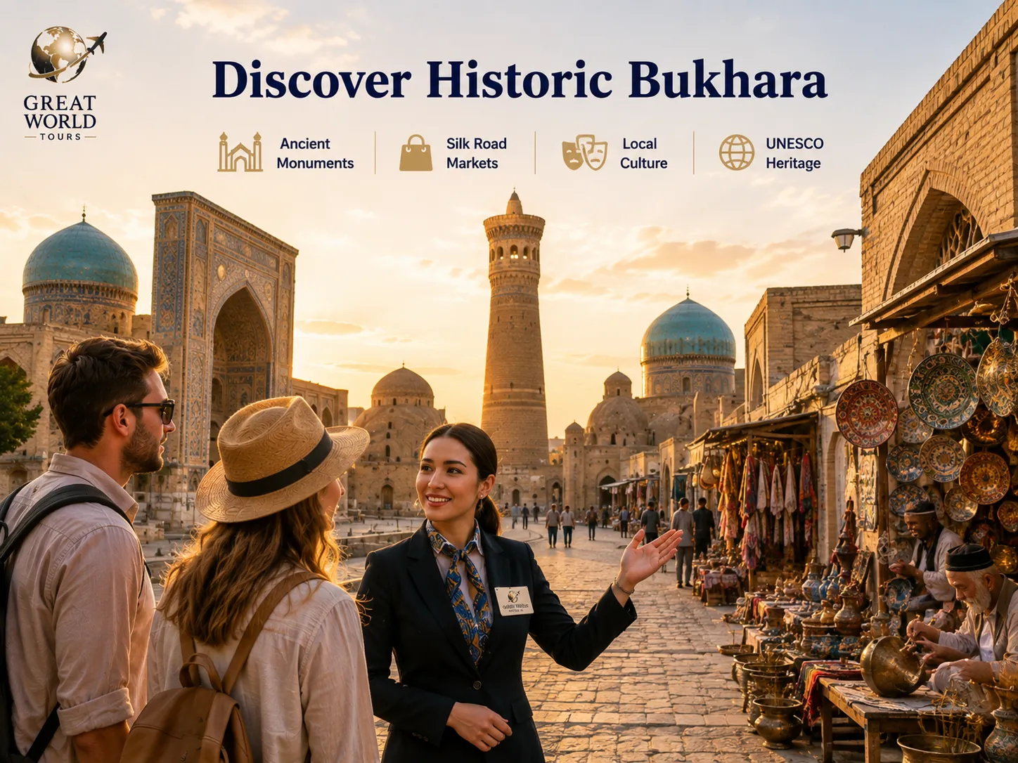 Comfortable Uzbekistan accommodation selected by Great World Tours