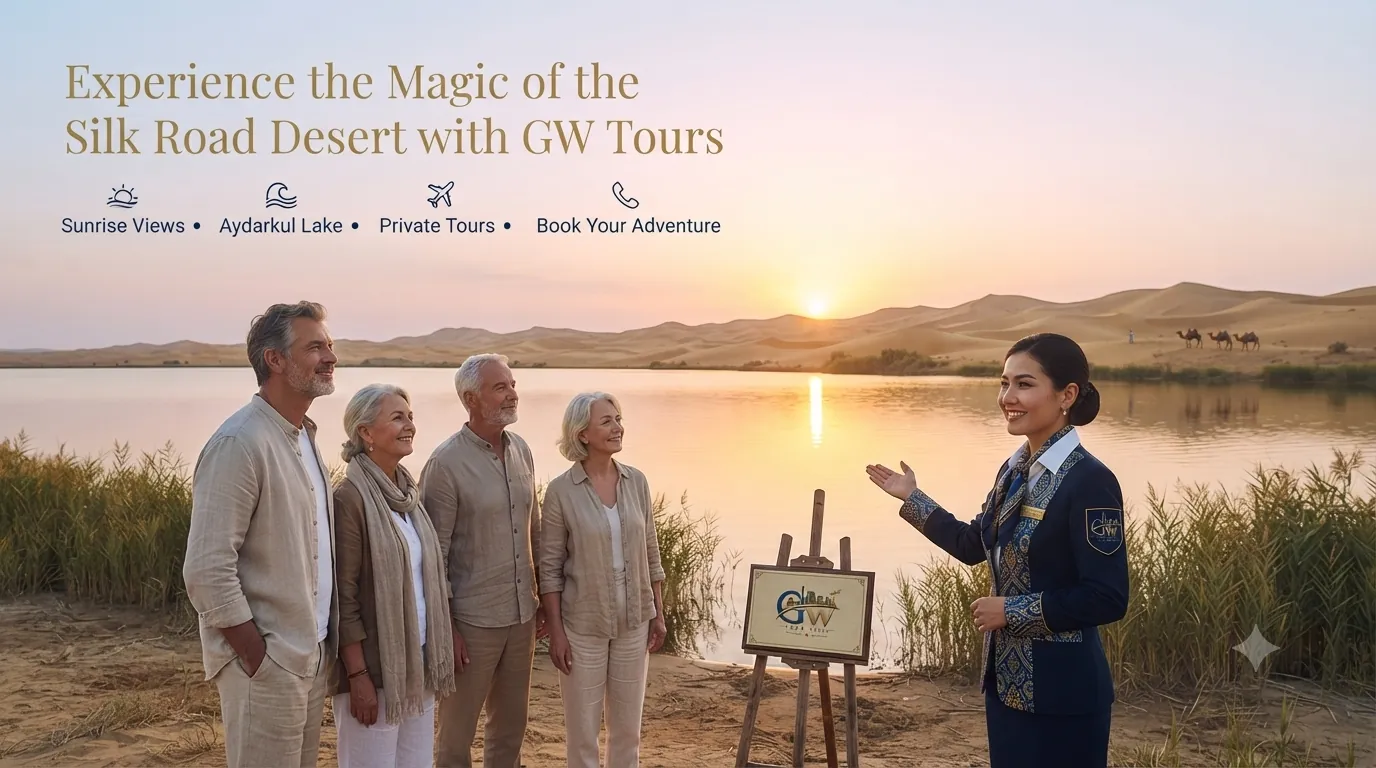 Desert camp experience connecting Uzbekistan's Silk Road destinations