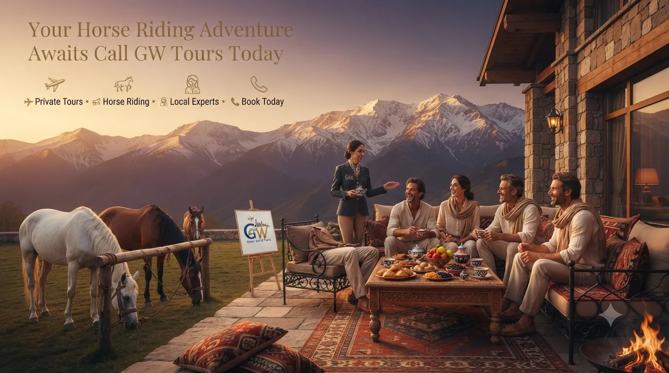 Horse riding experience connected to Uzbekistan's Silk Road route