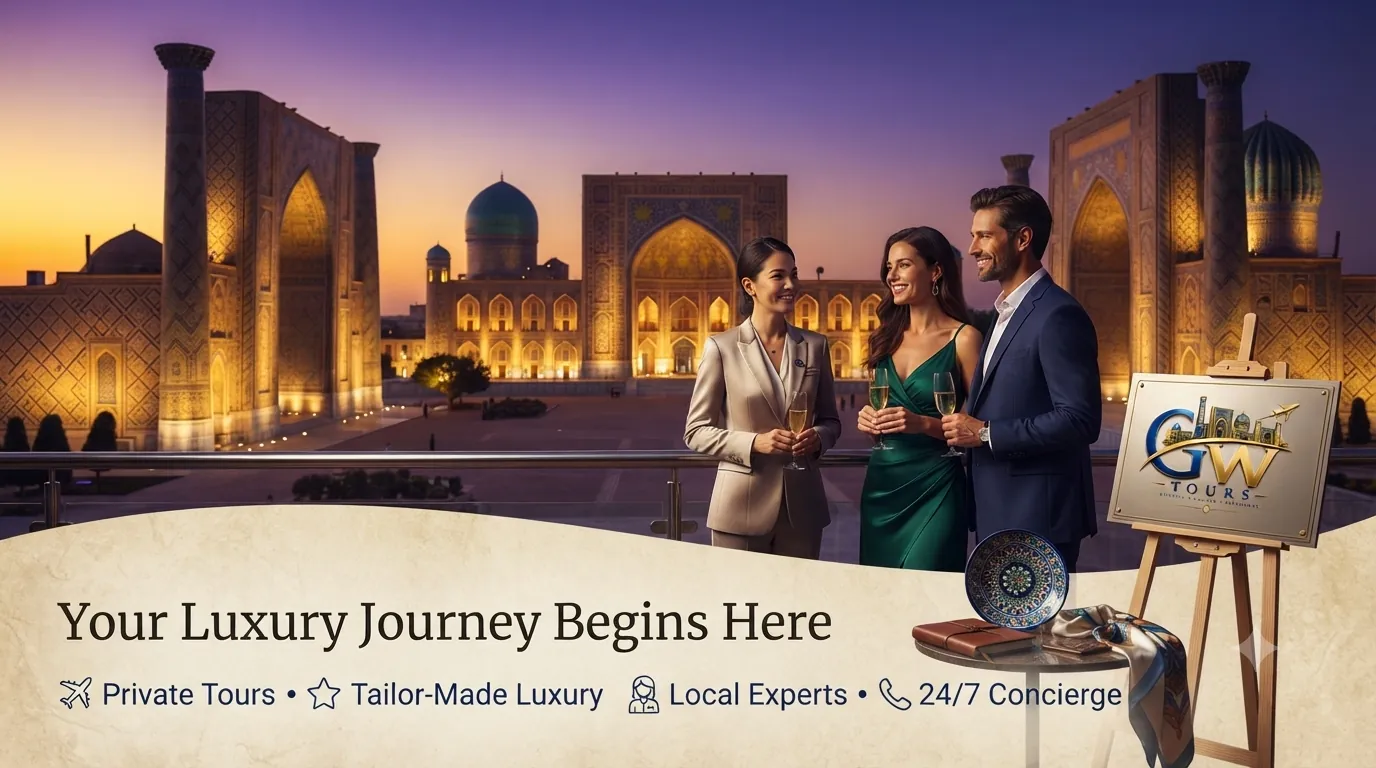 Uzbekistan's Silk Road heritage and open landscapes