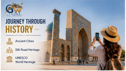 Yurt camp in Uzbekistan, a possible stop on a tailored Silk Road itinerary