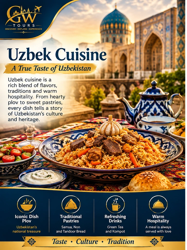 Representative Uzbekistan market and cultural travel experience