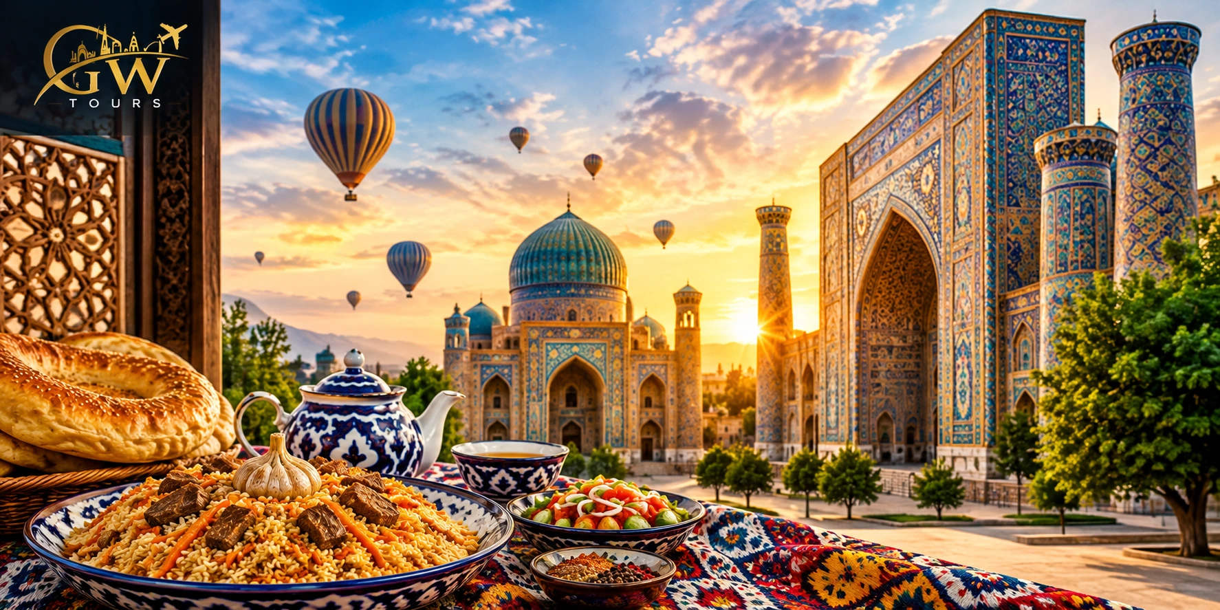 Representative Uzbekistan travel landscape