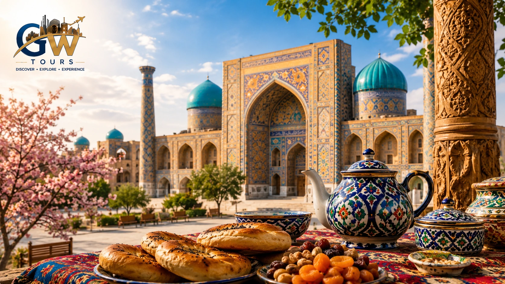 Representative Great World Tours Uzbekistan travel experience